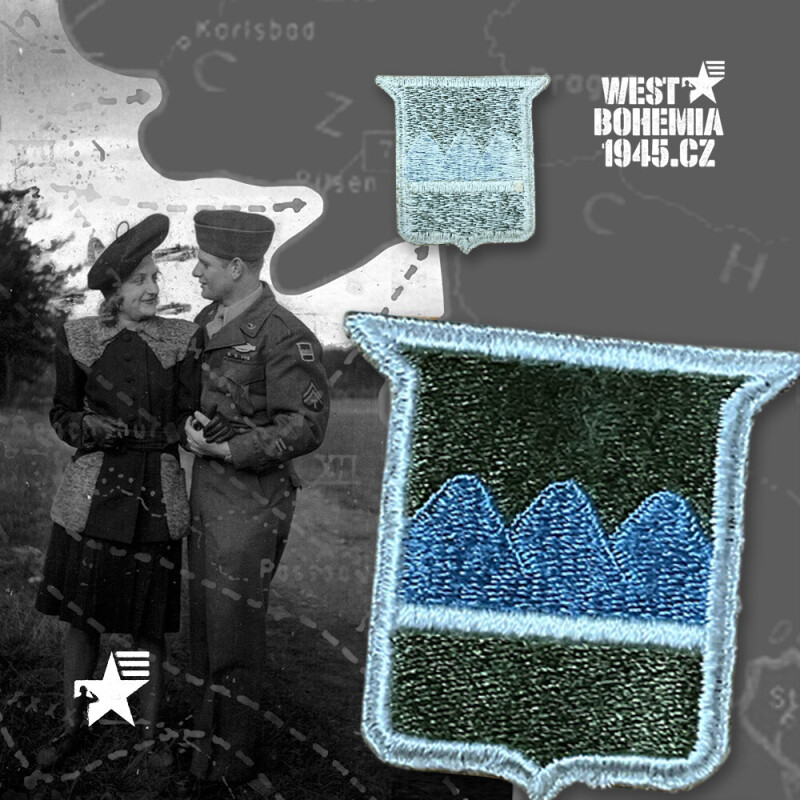 Originální nášivka US 80. pěší divize